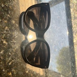 Black Prada sunglasses. Perfect condition